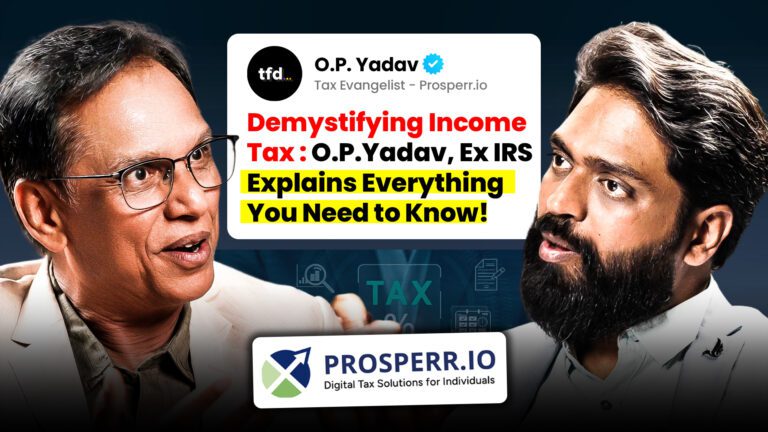 Choosing the Right Tax Regime: Tax in India Explained by Prosperr.io