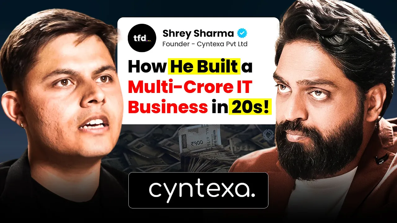 Tech Startups in India | Shrey Sharma’s Multi-Crore Journey | The Founder’s Dream